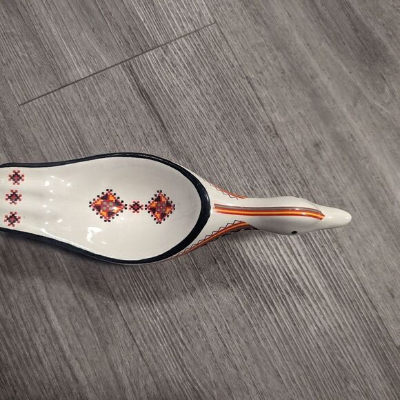 Handmade Ukrainian Goose Pottery Dish From Canada - Picture 8 of 9